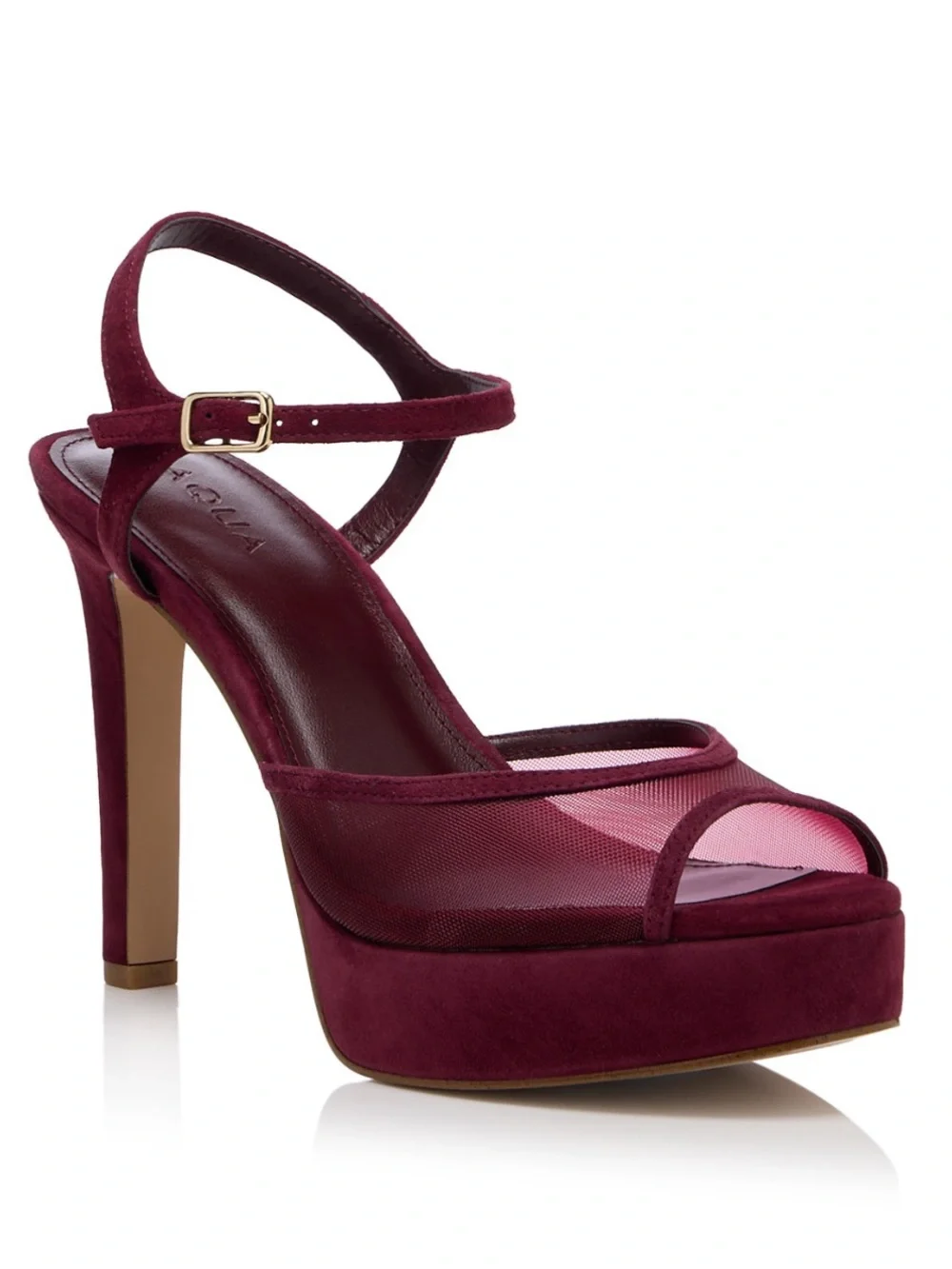 🍷 BRAND NEW AQUA POPPY PLATFORMS SIZE 8.5 - in BORDEAUX 🍷